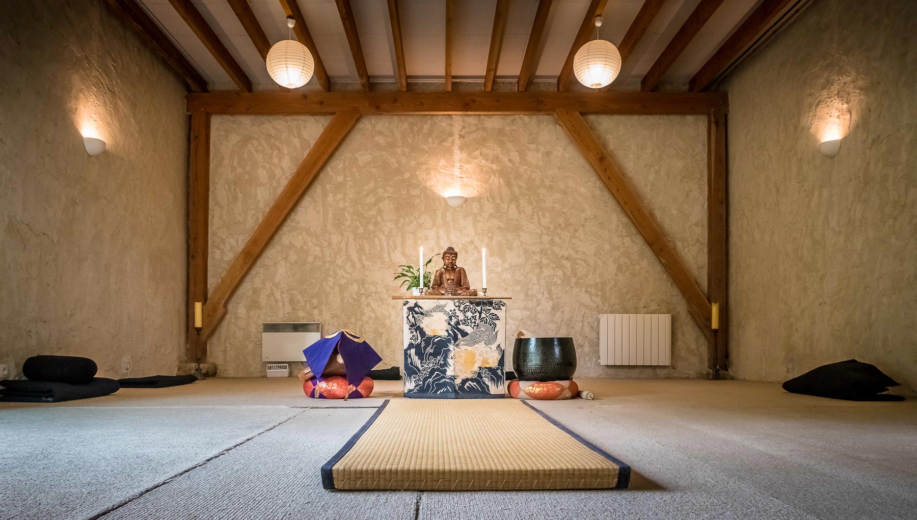meditation zazen au centre zen en normandie